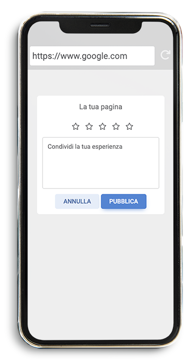 QR Code per recensioni Google My Business