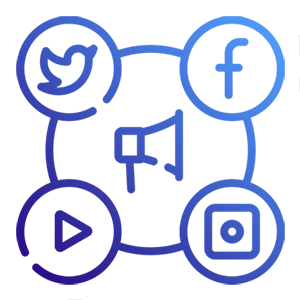 Icona QR Code social media