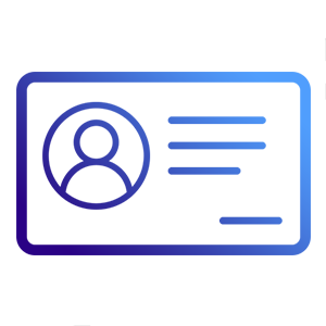 Icona biglietto da visita digitale QR Code